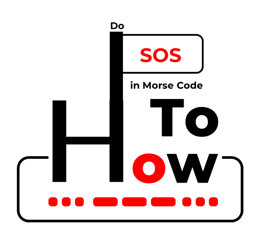 # How to do SOS in Morse Code