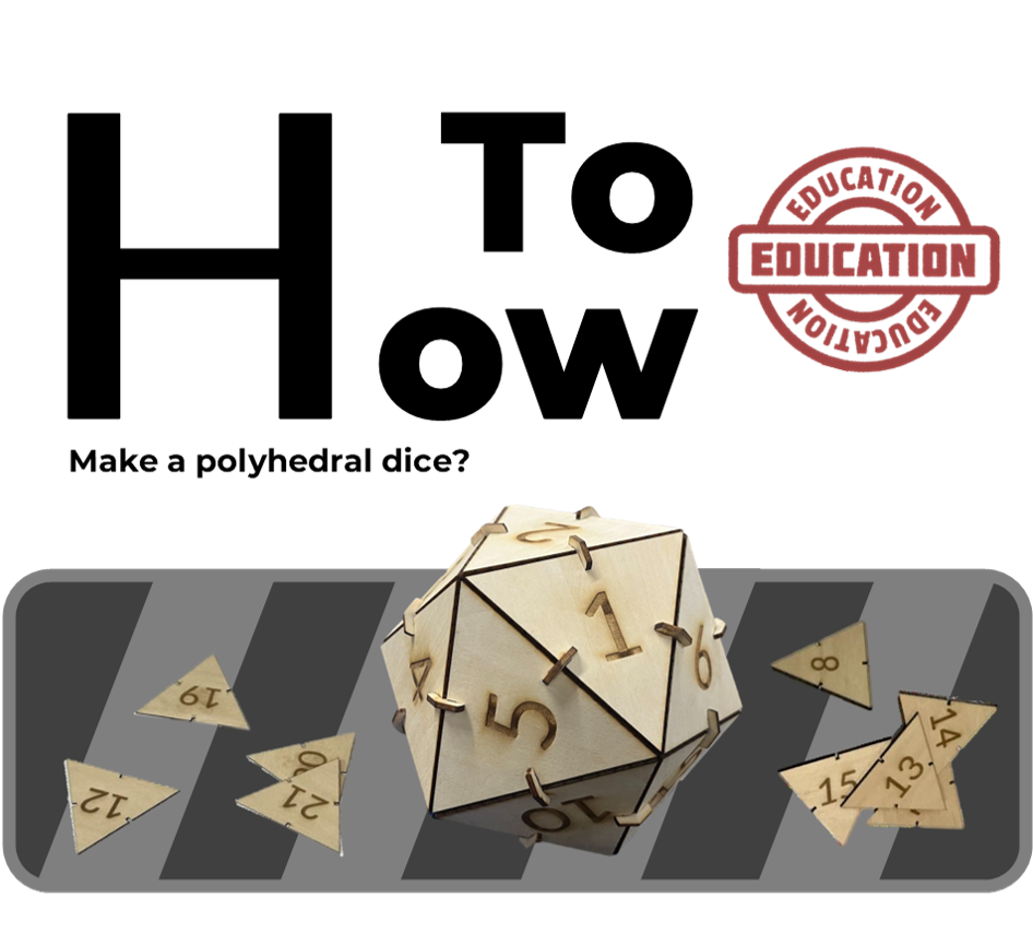 # How to Make a Polyhedral Dice?